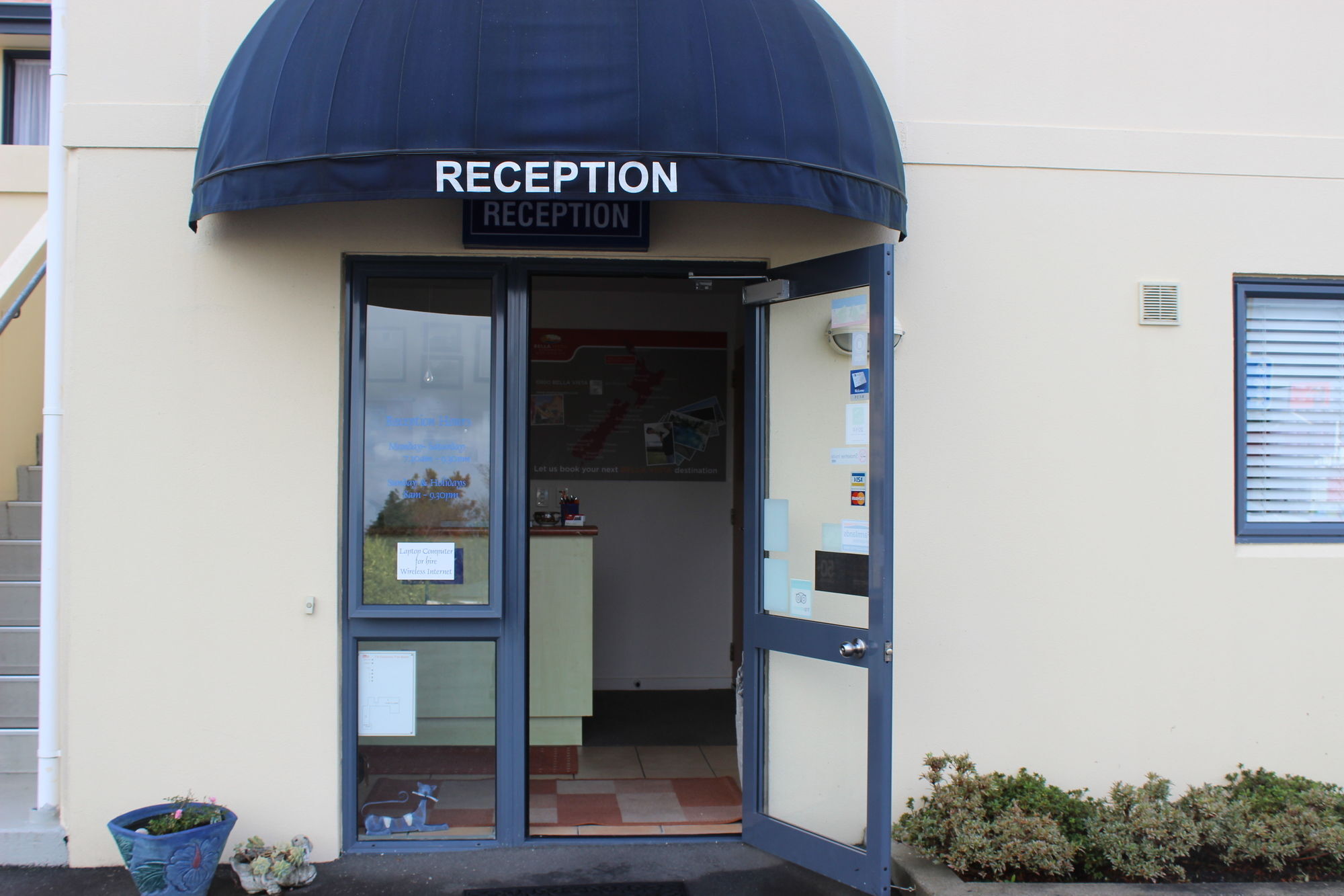 Bella Vista Motel Westport Luaran gambar